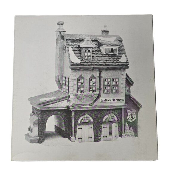 Department 56 Dickens Village Series "Hather Harness" Lighted Christmas Display - Picture 8 of 10